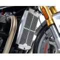 R&G Racing Stainless Steel Radiator Guard for Triumph Thruxton 1200 / Speed Twin '19-'22, Street Twin / T120 Bonneville / Street Cup '16-'22 R&G Racing Stainless Steel Radiator Guard for Triumph Thruxton 1200 / Speed Twin '19-'22, Street Twin / T120 Bonneville / Street Cup '16-'22